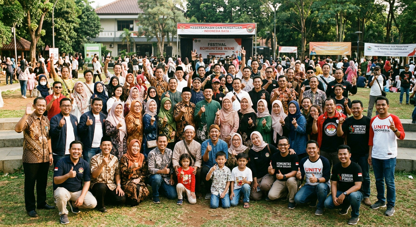 LIVESGP 5D Bersama - Program untuk memperkuat hubungan anggota dan masyarakat melalui kegiatan kebersamaan.