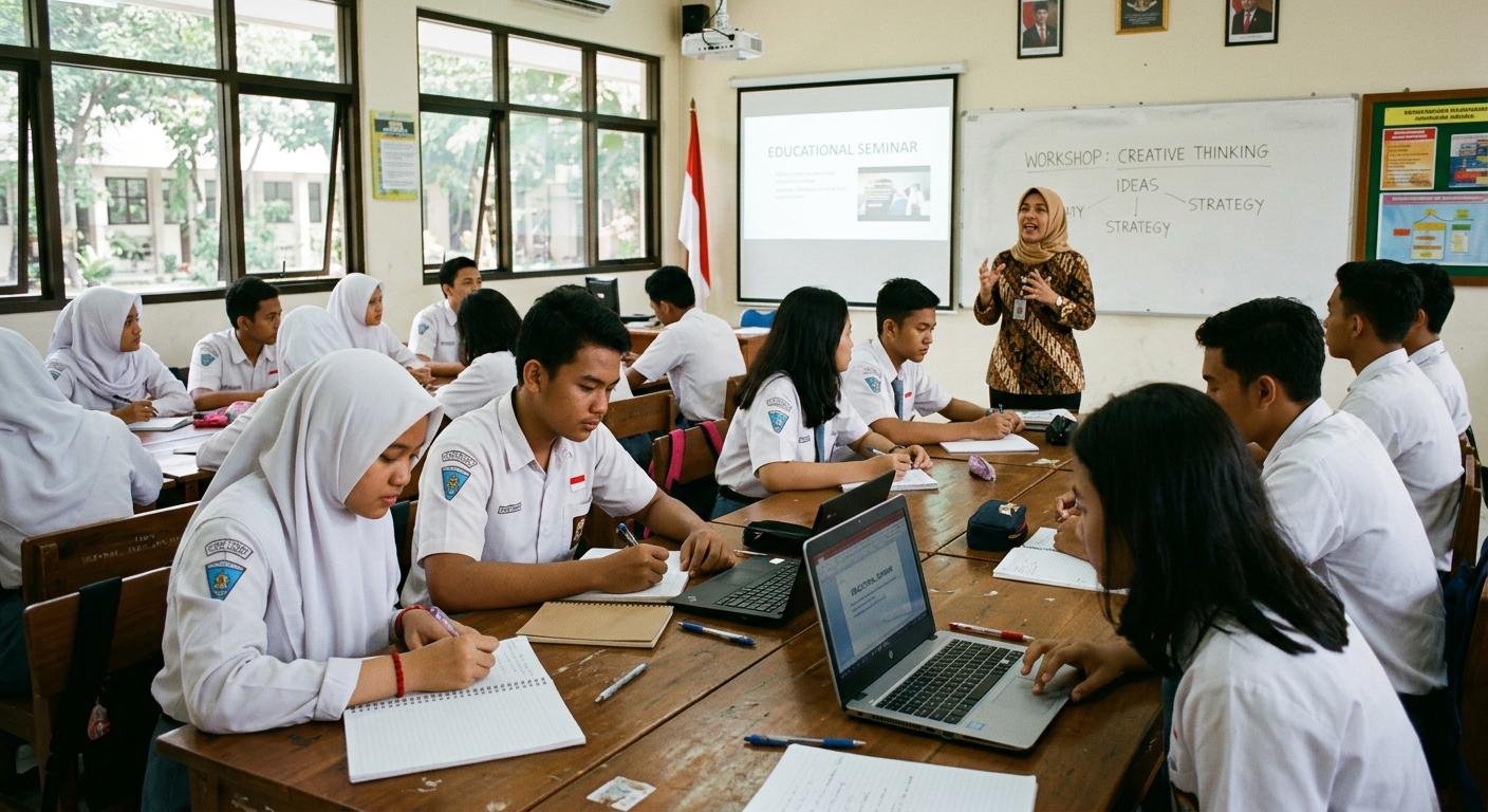 LIVESGP 5D Edukasi - Program pendidikan, seminar, pelatihan, literasi, dan peningkatan keterampilan bagi masyarakat dan generasi muda.